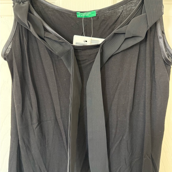 United colors of Benetton Elegant Black Sleeveless Top - Picture 4 of 5